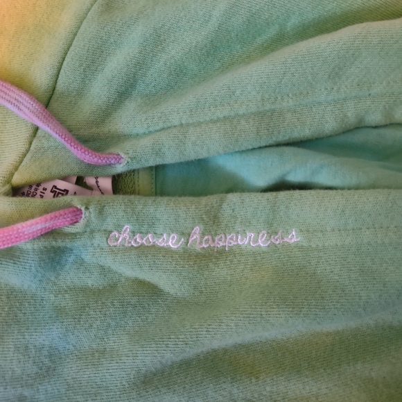 NWT VS PINK X Spiritual Gangster Tie Dye Hoodie Dress - Picture 10 of 13